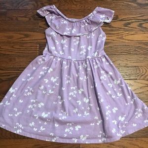 Purple girls dress